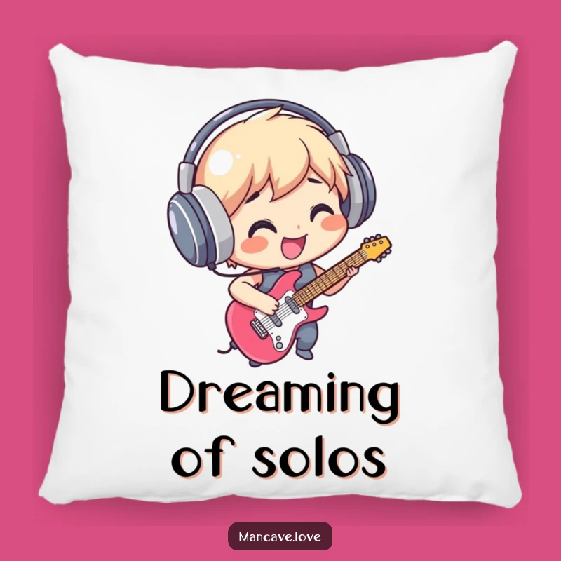 Comfortable Funny Air Guitar Pillow - Cozy and Humorous Decor, Perfect Funny Gift