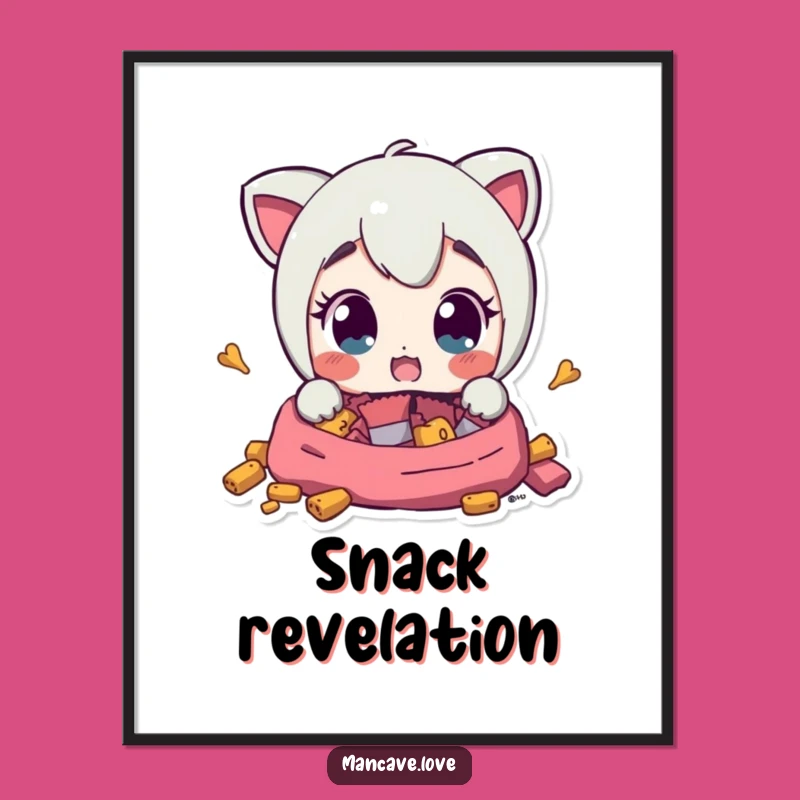 Funny Surprise Snacks Digital Art - Instant Humor & Discovery for Walls