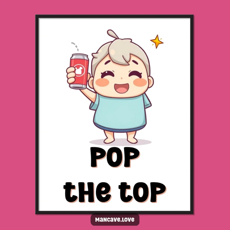 Funny Toast Poster - Cheerful Celebration Art, Perfect Funny Gift for Walls