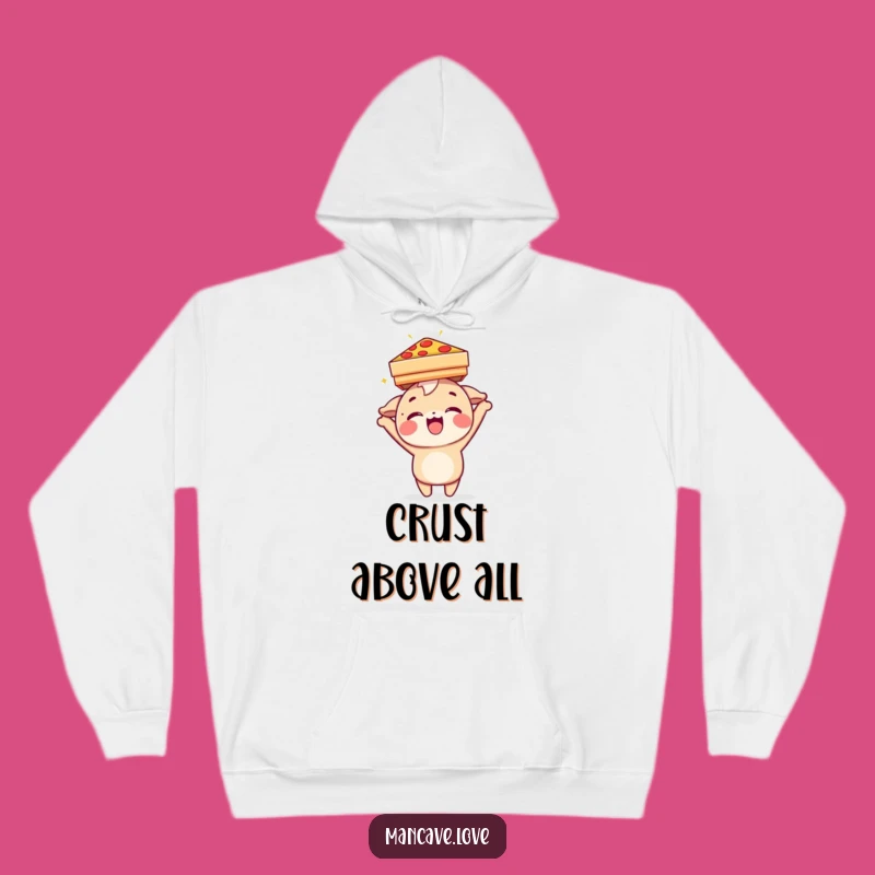 Cozy Funny Pizza Hoodie - Warm and Whimsical, Perfect Funny Gift