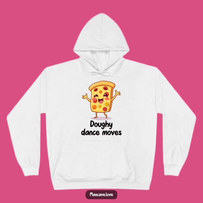 Funny Pizza Dance Hoodie: Cozy Character Celebration, Perfect Gift