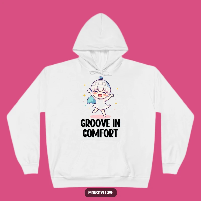 Funny Disco Dance Hoodie: Cozy Ball Design, Perfect Party Wear Gift