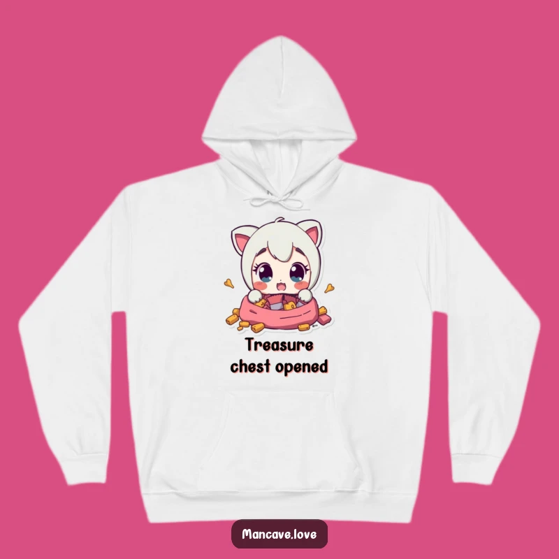 Cozy Funny Surprise Snacks Hoodie - Warm Comfort with Humorous Discovery
