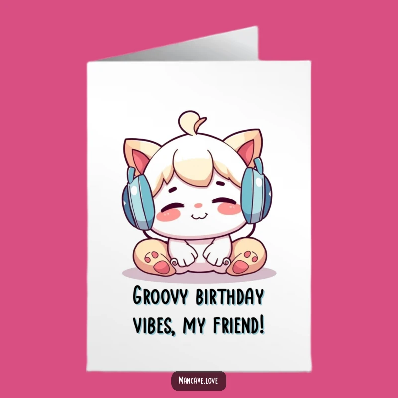 Free Printable Birthday Card: Music Lover - Funny Downloadable Gift!