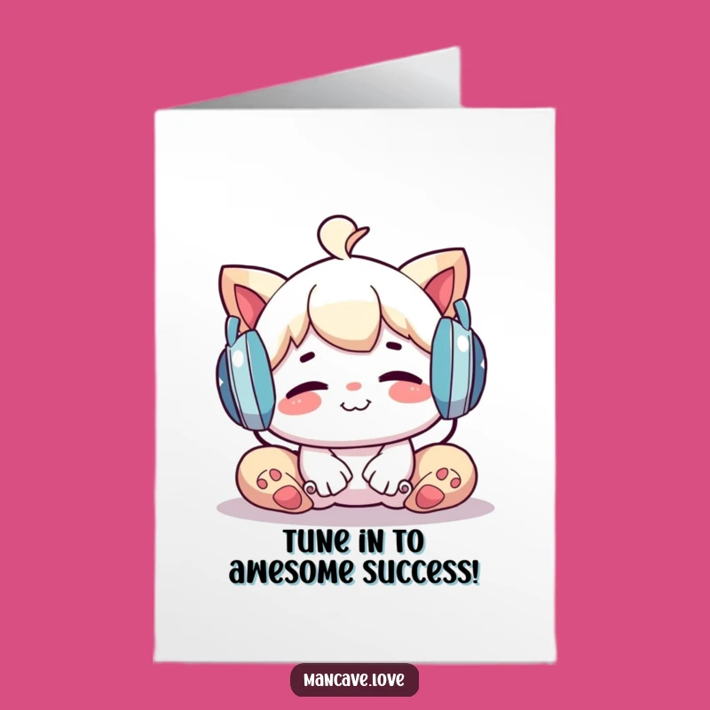 Free Printable Congrats Card: Music Mood - Hilarious Downloadable Gift!