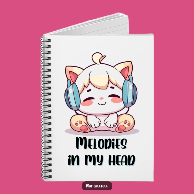 Funny Notebook: Jot Down Melodies with Relaxing Character